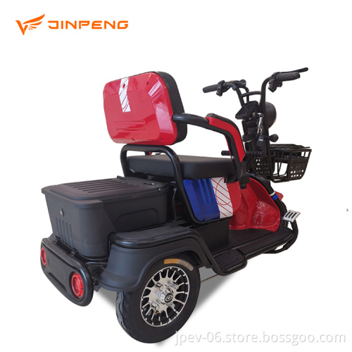 JINPENG Brand EEC Certificate 3 Wheel Electric Tricycle Singapore for Passenger